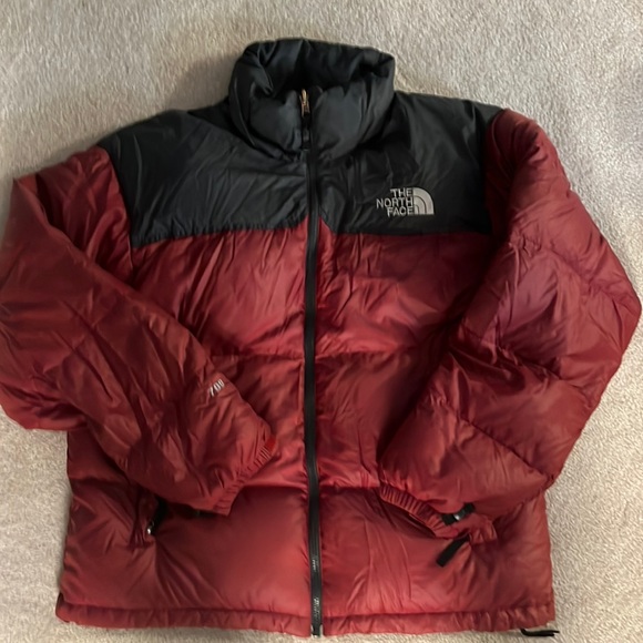 Vintage 1996 red the North face nuptse jacket. Size men medium - Picture 1 of 1